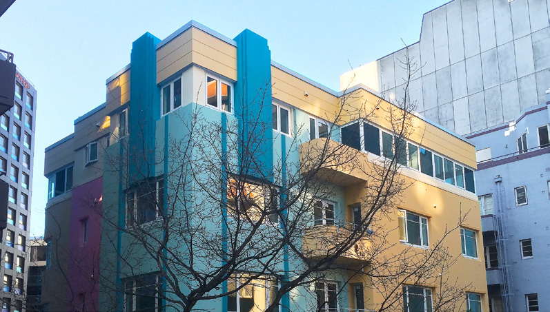 Book House Apartments, Wellington — StoTherm masonry facade