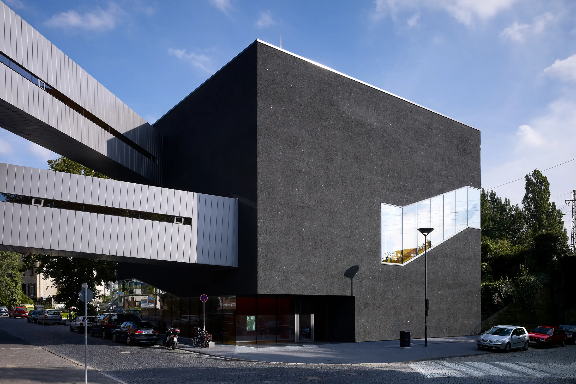 Building finished with a StoTherm Mineral non-combustible facade