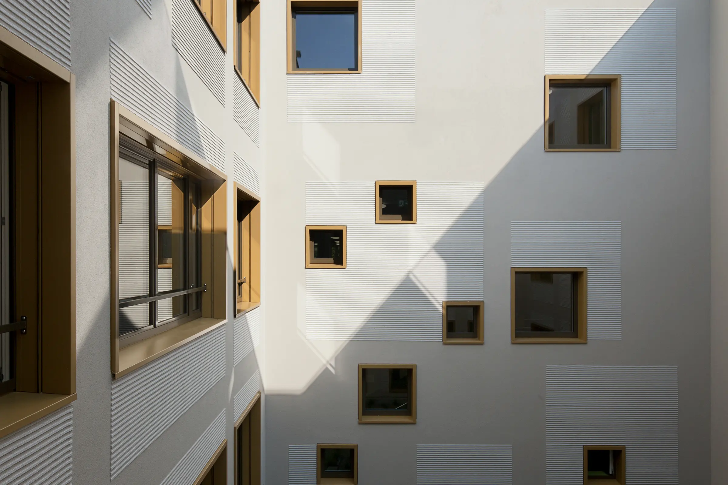 Timber and steel frame building finished with a StoTherm Armat facade