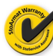 StoArmat 20 Year Warranty with StoService Assurance badge